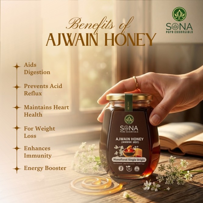 Ajwain Honey